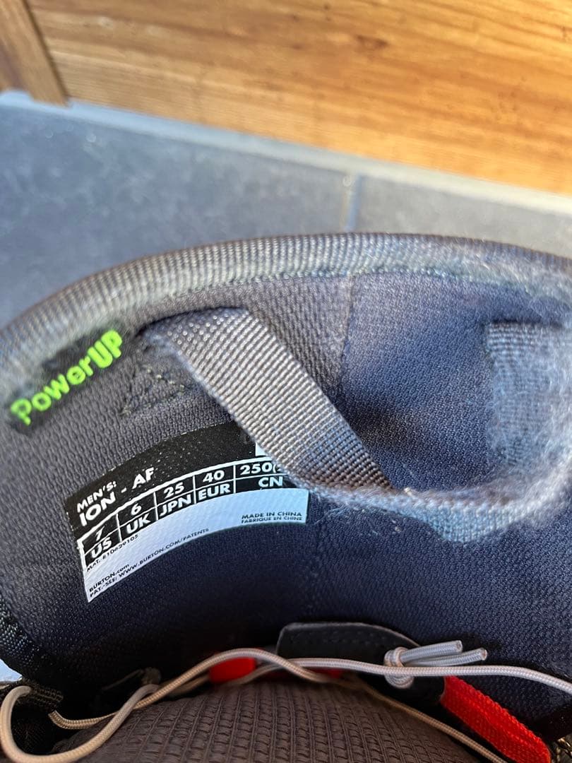 18-19 BURTON ION 25.0 バートン　ブーツ