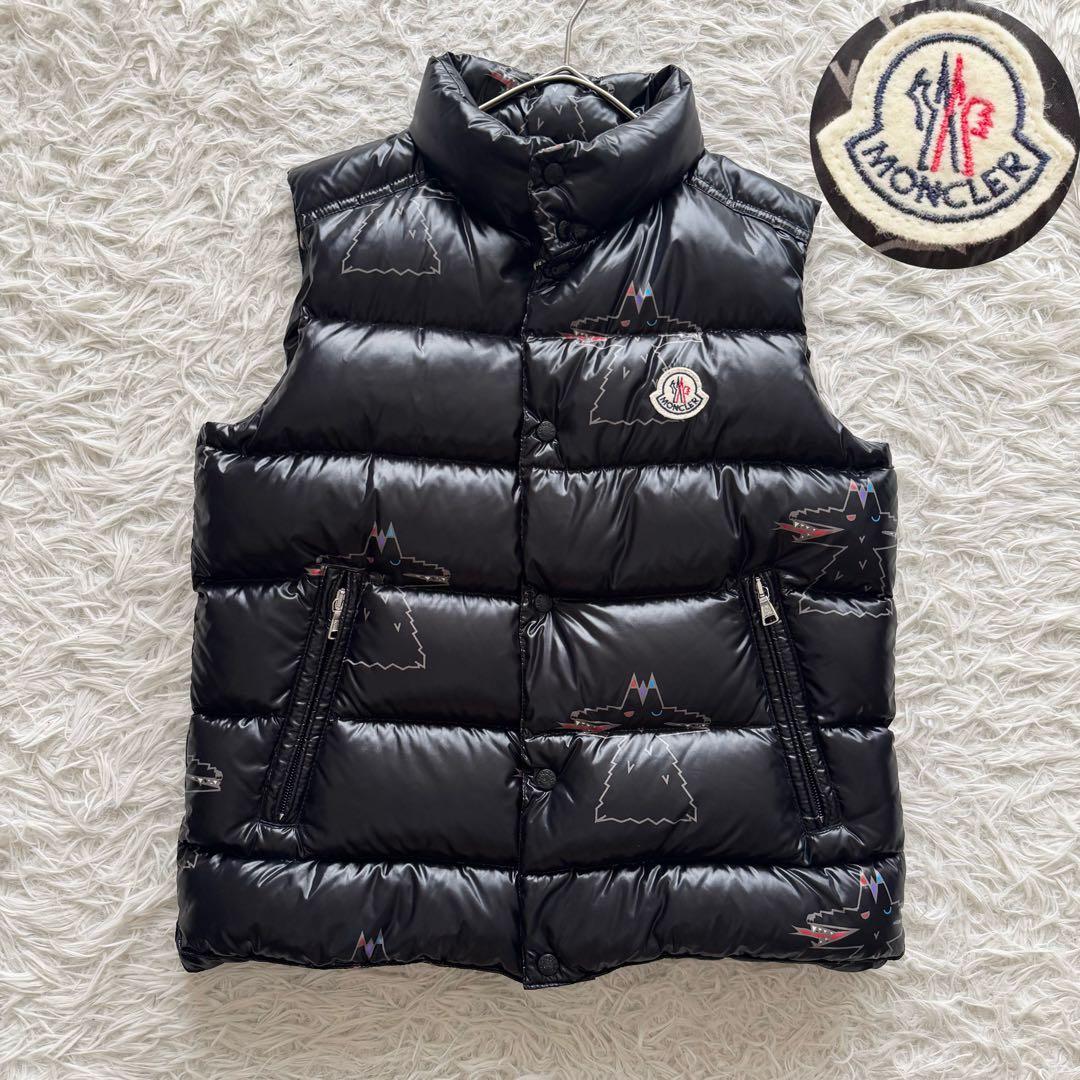 モンクレール　ダウンベスト　DOUBLE WOLF　ダブルウルフ　黒　152cm