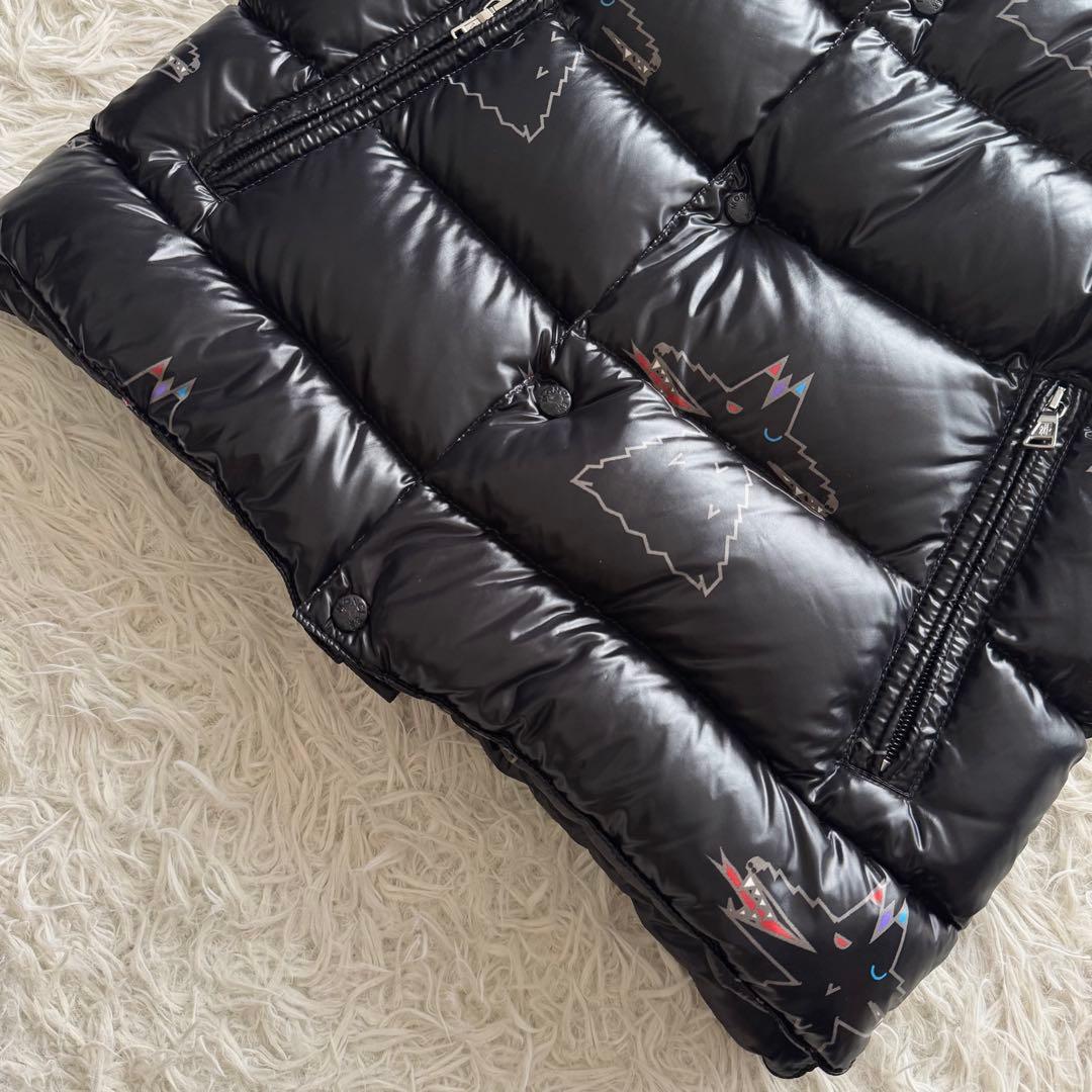 モンクレール　ダウンベスト　DOUBLE WOLF　ダブルウルフ　黒　152cm