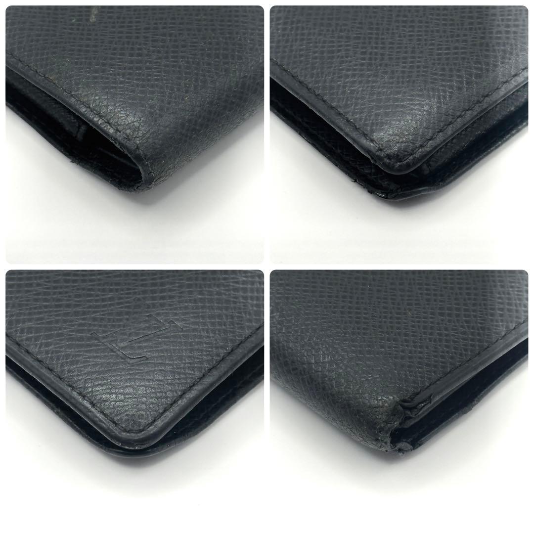 【箱付】LOUIS VUITTON ポルトフォイユ フロリン タイガ ブラック