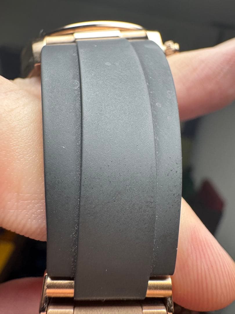 【新品同様】ROLEX純正 OYSTERFLEX オイスターフレックス　Fサイズ