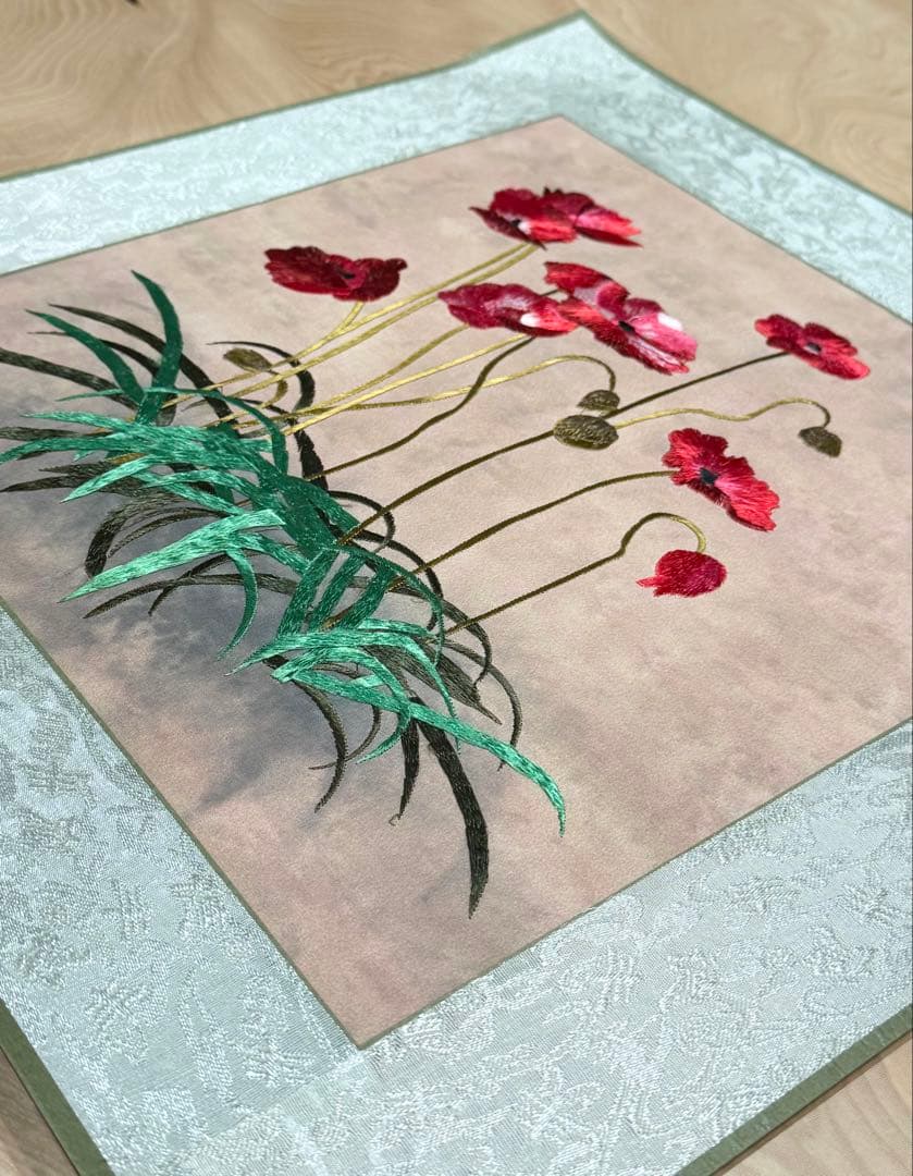 中国蘇州＊精巧な刺繍アート 逸品 刺繍画 絵画