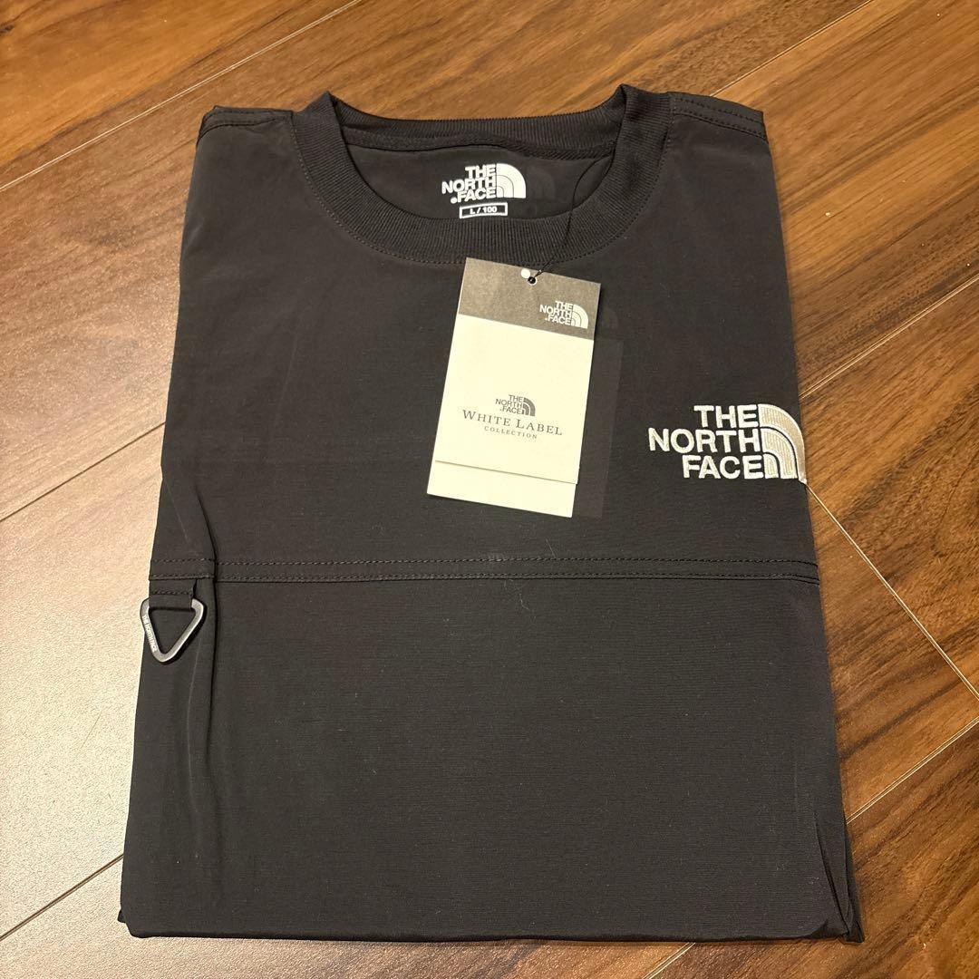 【新品】韓国限定　ノースフェイス　Lサイズ　アルバニークルーネック　黒