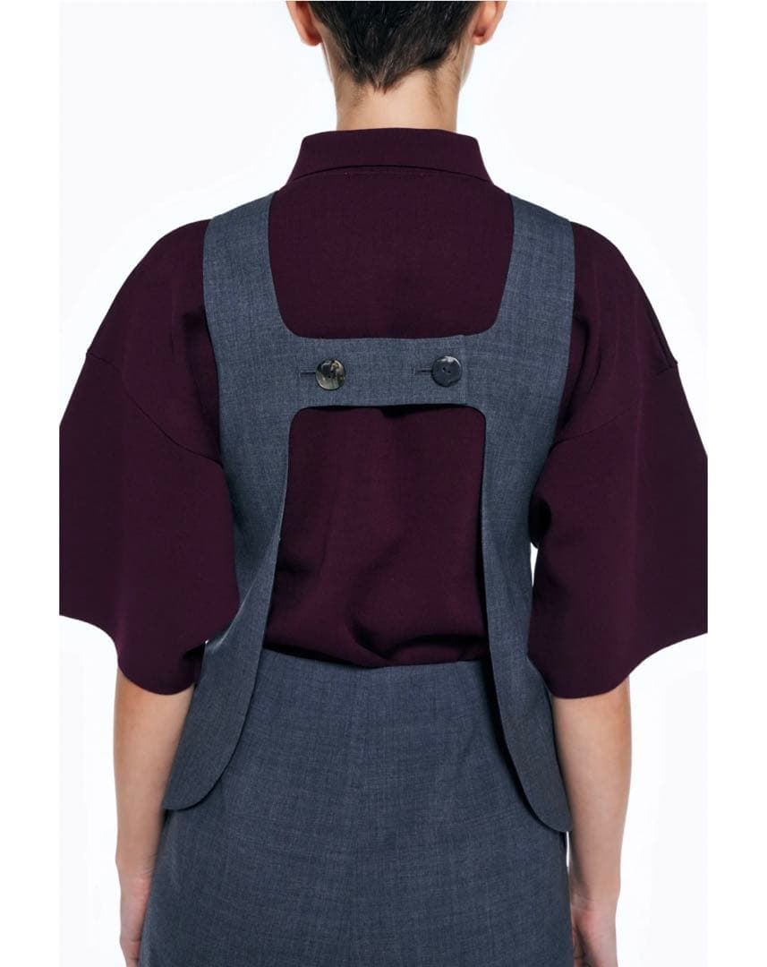 ナ*ゼ様 ENFOLD VEST OVER-ALLS オールインワン