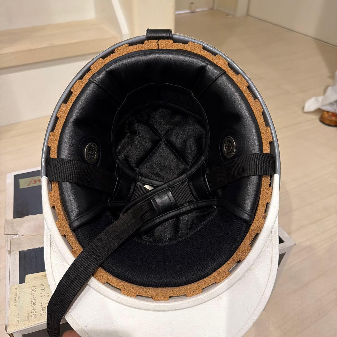 S.E.V. MARCHAL 半帽ヘルメット　コルク半