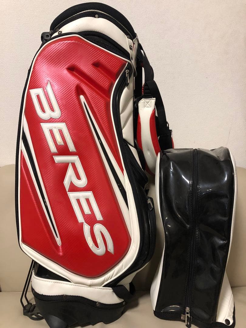 【送料込み】HONMA BERES 高級スタンド式キャディバッグ 廃盤希少