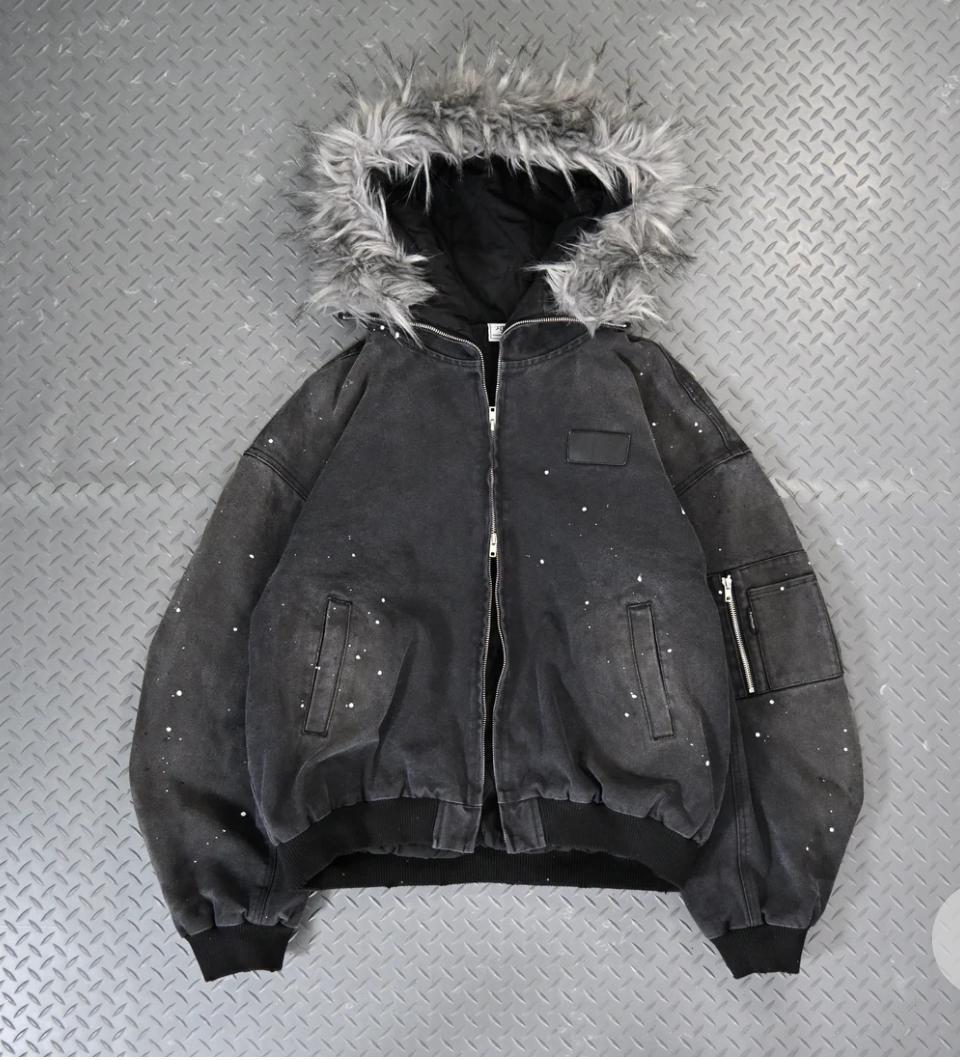 L2205　ウォッシュドファージャケットS　地底人ONLINE