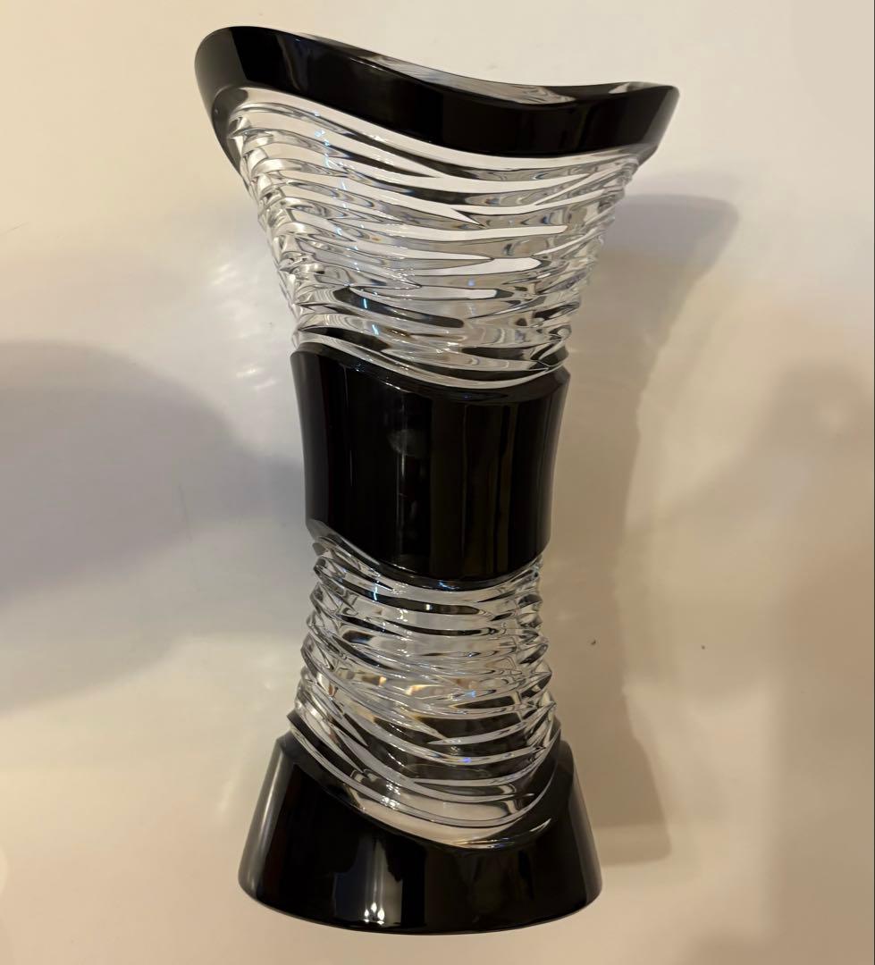 ボヘミア　クリスタル花瓶