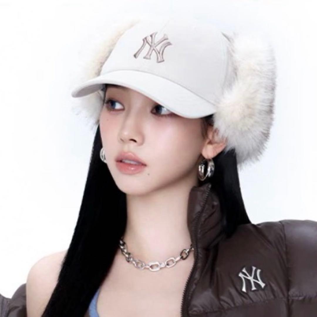 カリナ着用☆MLB☆NY イヤーフラップ キャップ フライトキャップ TWS