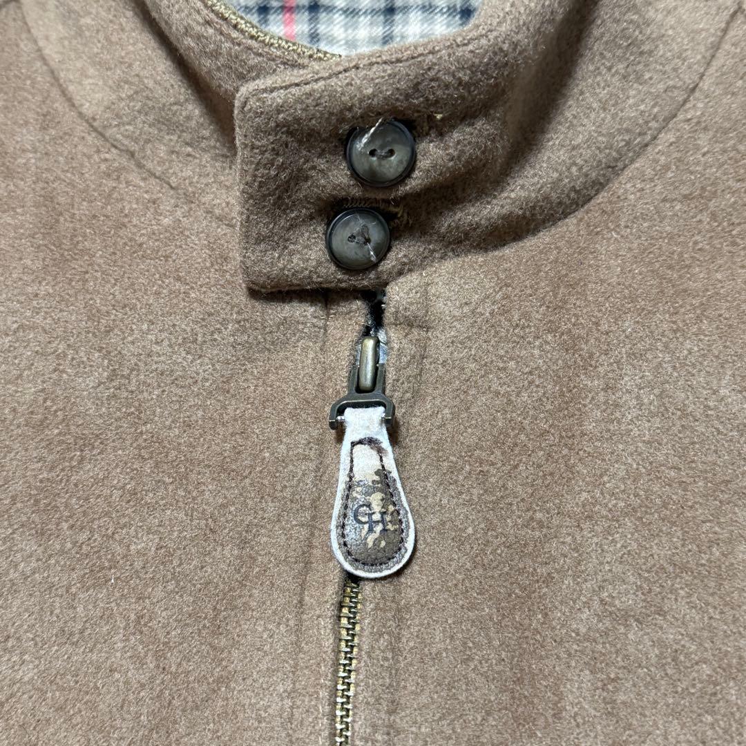 グラハムヒル スウィングトップ L ウール ハリントンジャケット カシミヤ