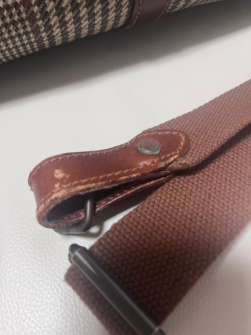 ラルフローレン　ボストンバッグ　千鳥柄