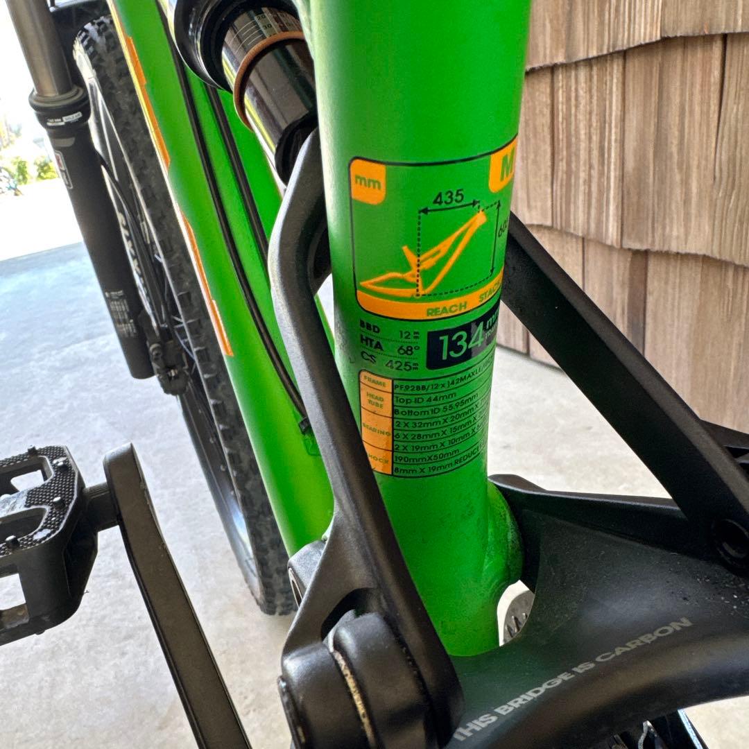 直接取引 Kona Process134 Mサイズ マウンテンバイク ダウンヒル