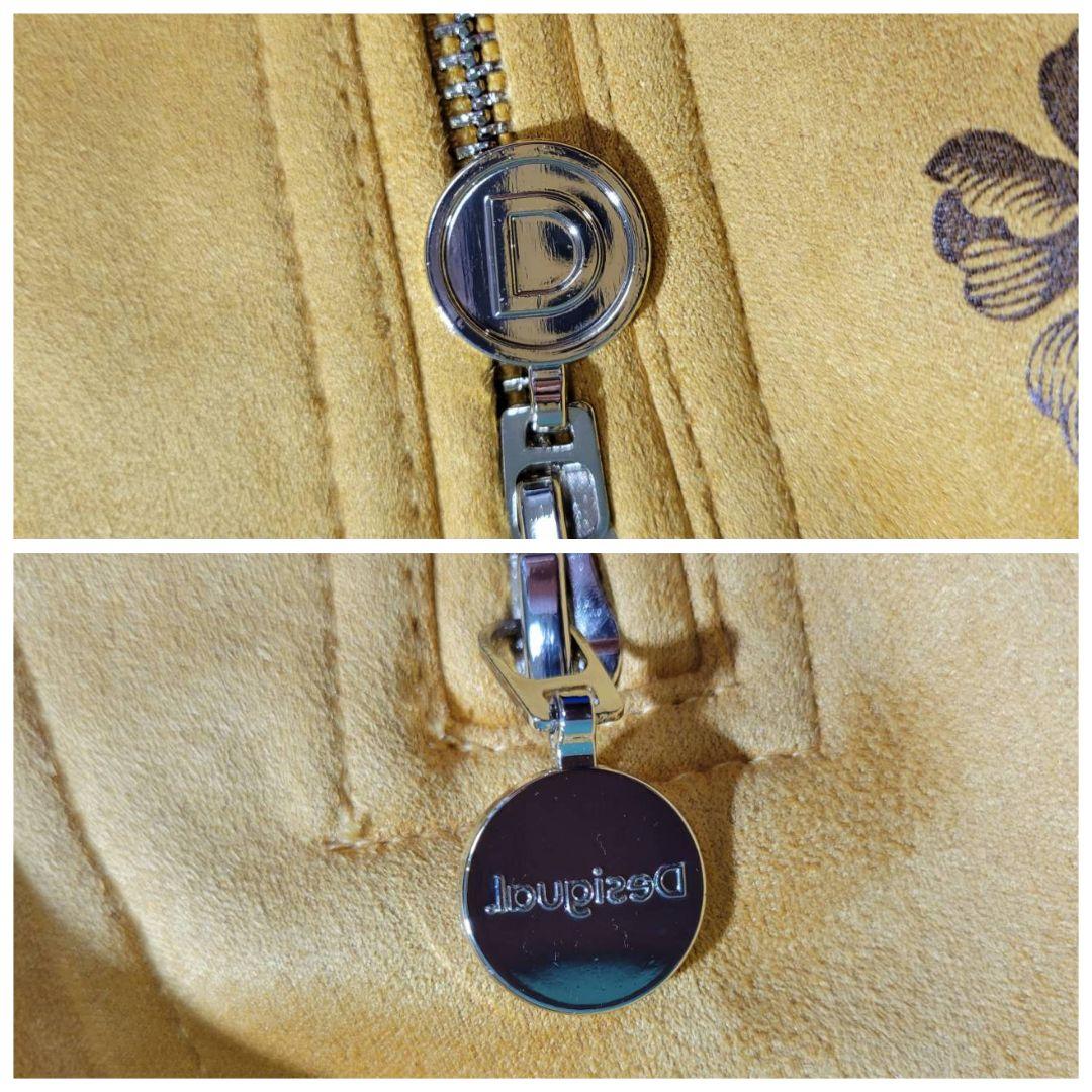 新品タグ付き☆デシグアル　バイカージャケット　ライダースジャケット　花柄　総柄