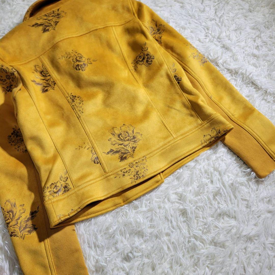 新品タグ付き☆デシグアル　バイカージャケット　ライダースジャケット　花柄　総柄