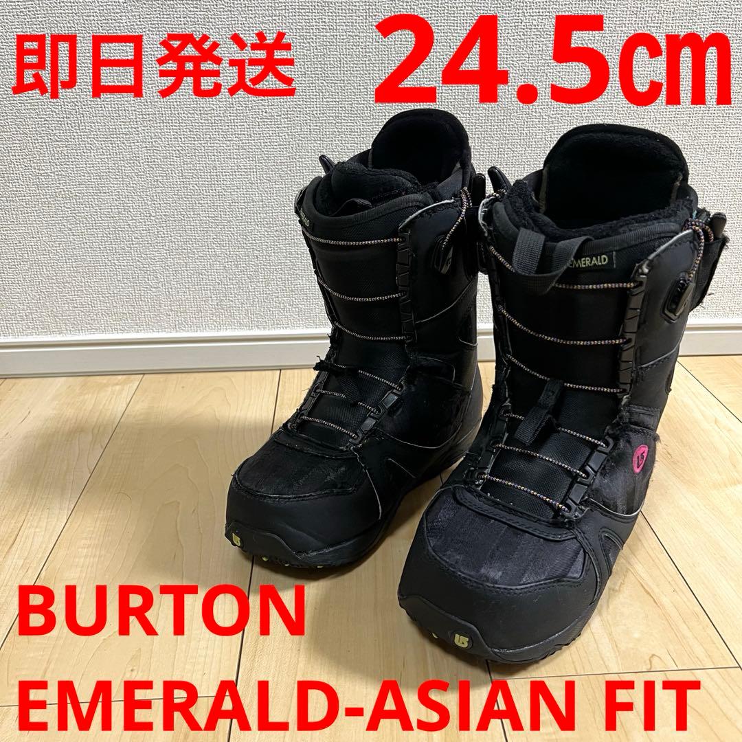【即日発送】BURTON スノボEMERALD-ASIAN FIT24.5cm