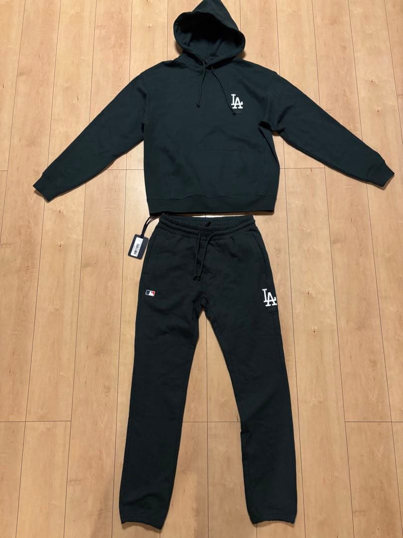 KITH×MLB キス×ドジャース ウィリアムズ パーカー パンツ 上下セット