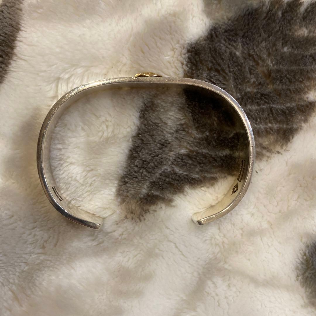 アリゾナフリーダム　バングル　silver925 k18