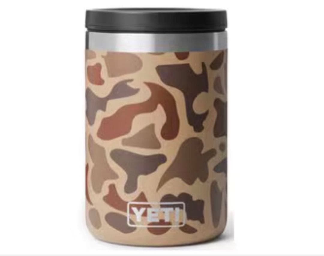 新品　YETI イエティ ウエットランドカモ フードジャー　タンブラー