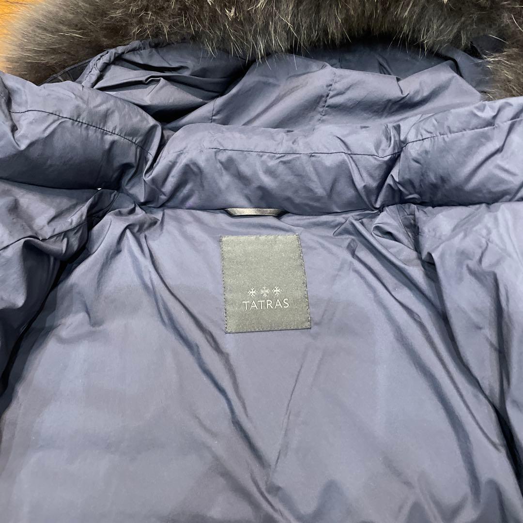 TATRAS VARENA（ヴァレナ）　ネイビーショートダウンジャケット