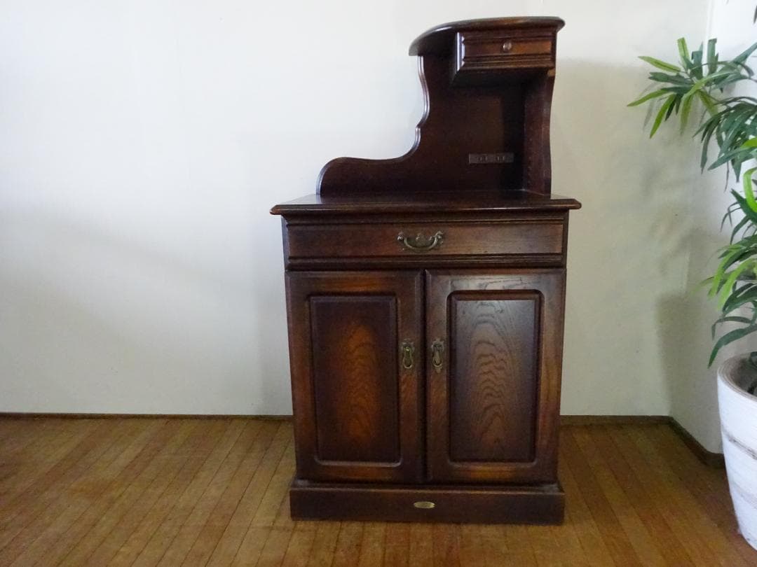 IDF太田長　アトランタ　電話台　FAX台　収納キャビネット　カントリースタイル