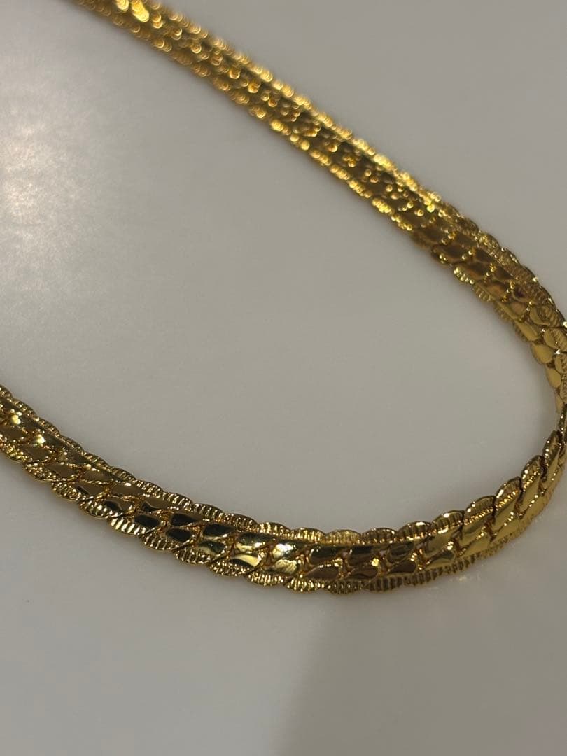 ゴールドネックレス　刻印あり　K18 50cm ネックレス 整理品