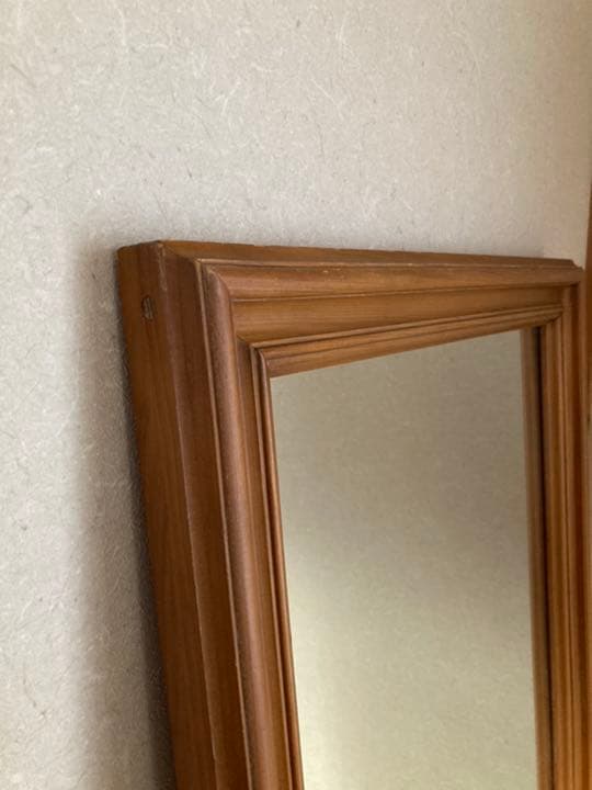 新生活❣️全身鏡　モールディングデザイン　ナチュラルウッド