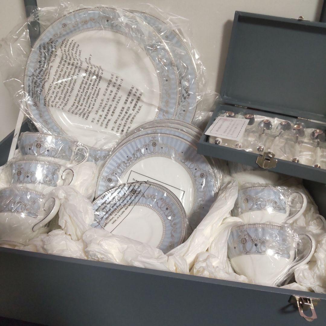 ウェッジウッド アレクサンドラ 食器セット カップ ソーサー デザート皿 大皿