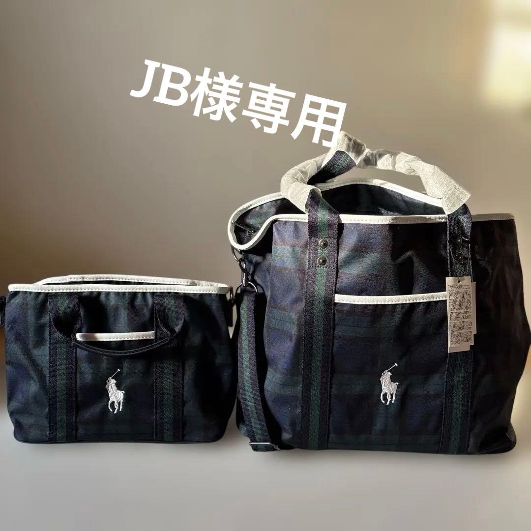 JB　POLO GOLF ボストンバッグとラウンドトートバッグ
