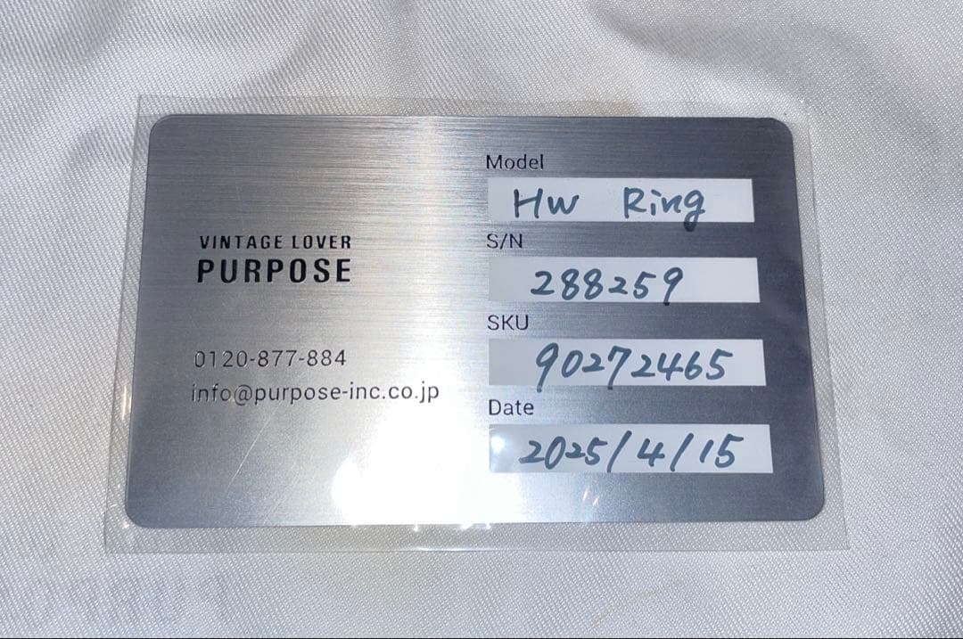 り*ん様 HARRY WINSTON トラフィック アクセント 7号