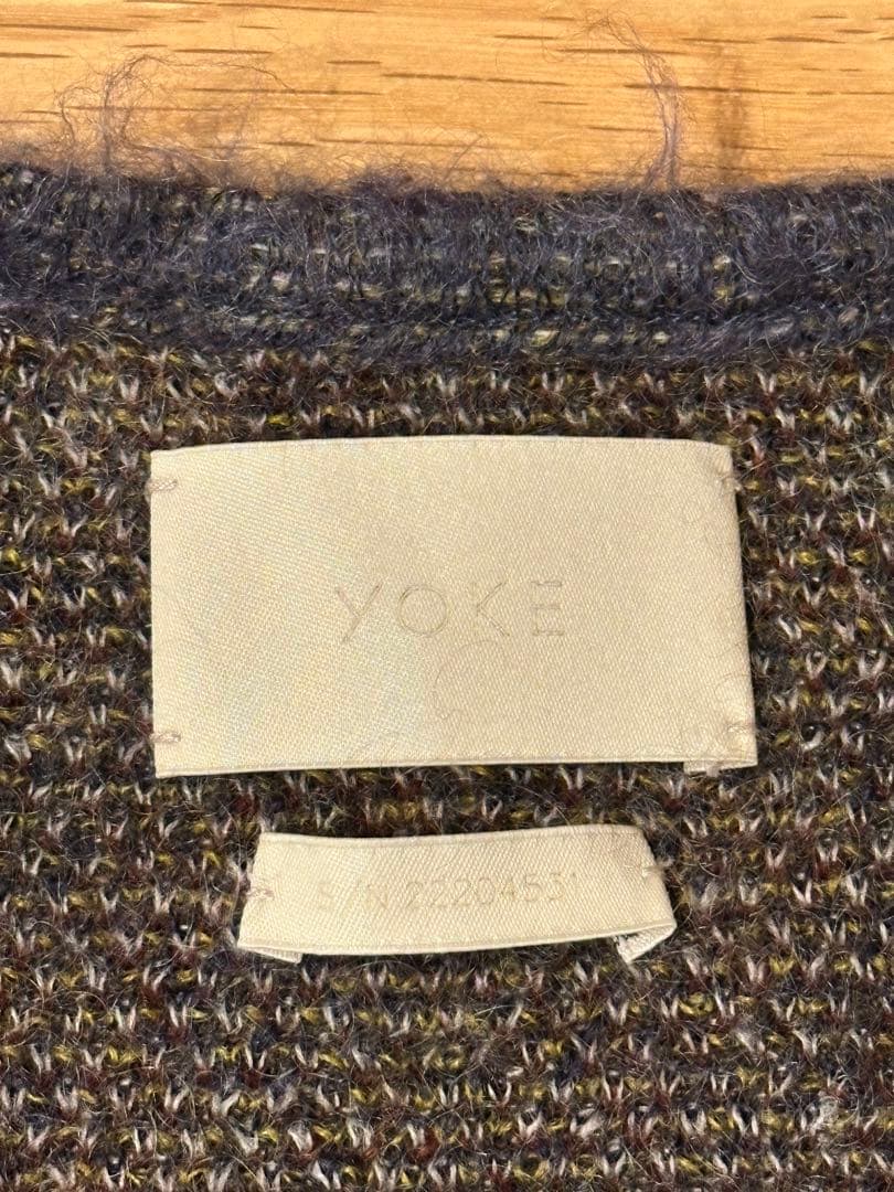 YOKE モヘア カーディガン 3