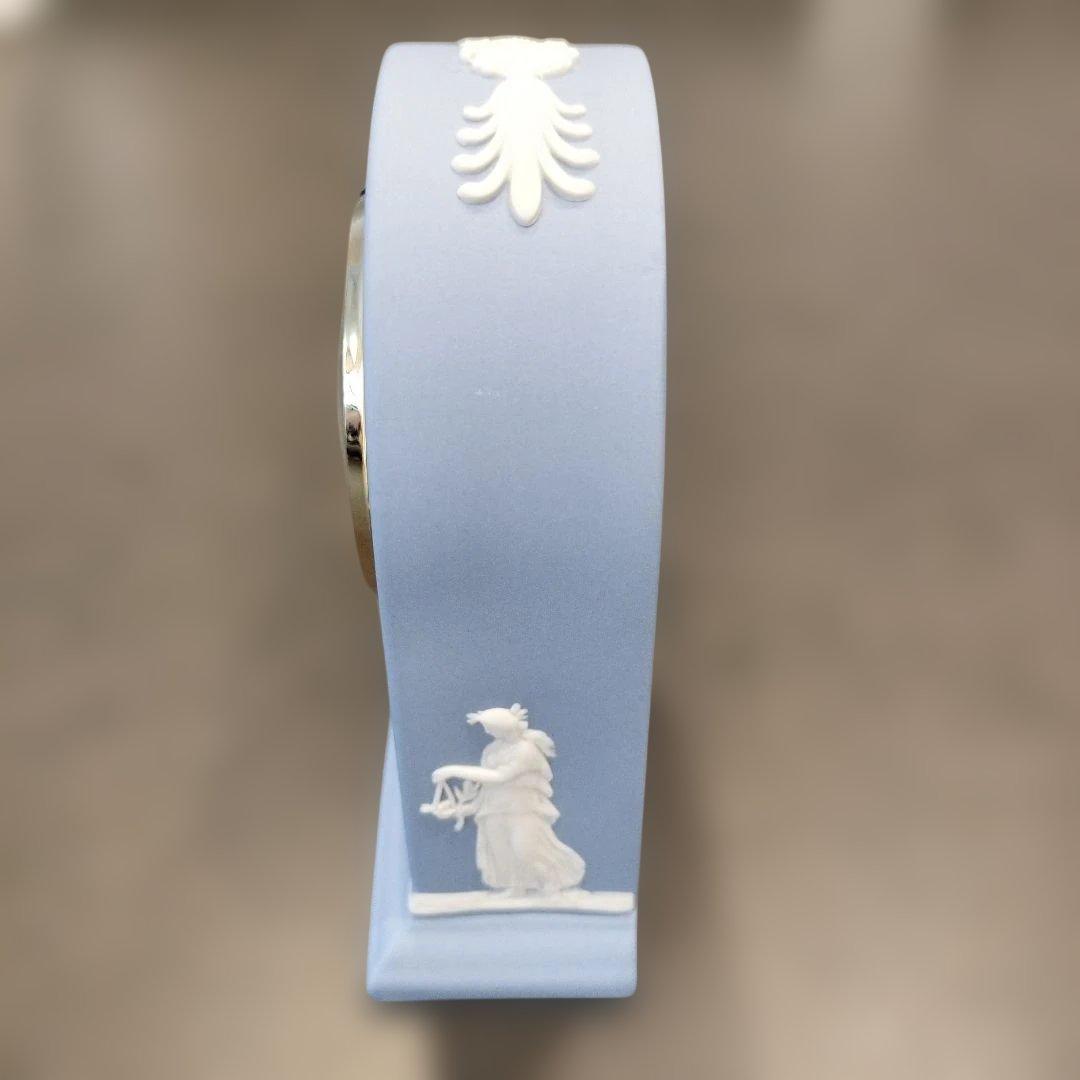 新品未使用!　 ペールブルー 置時計