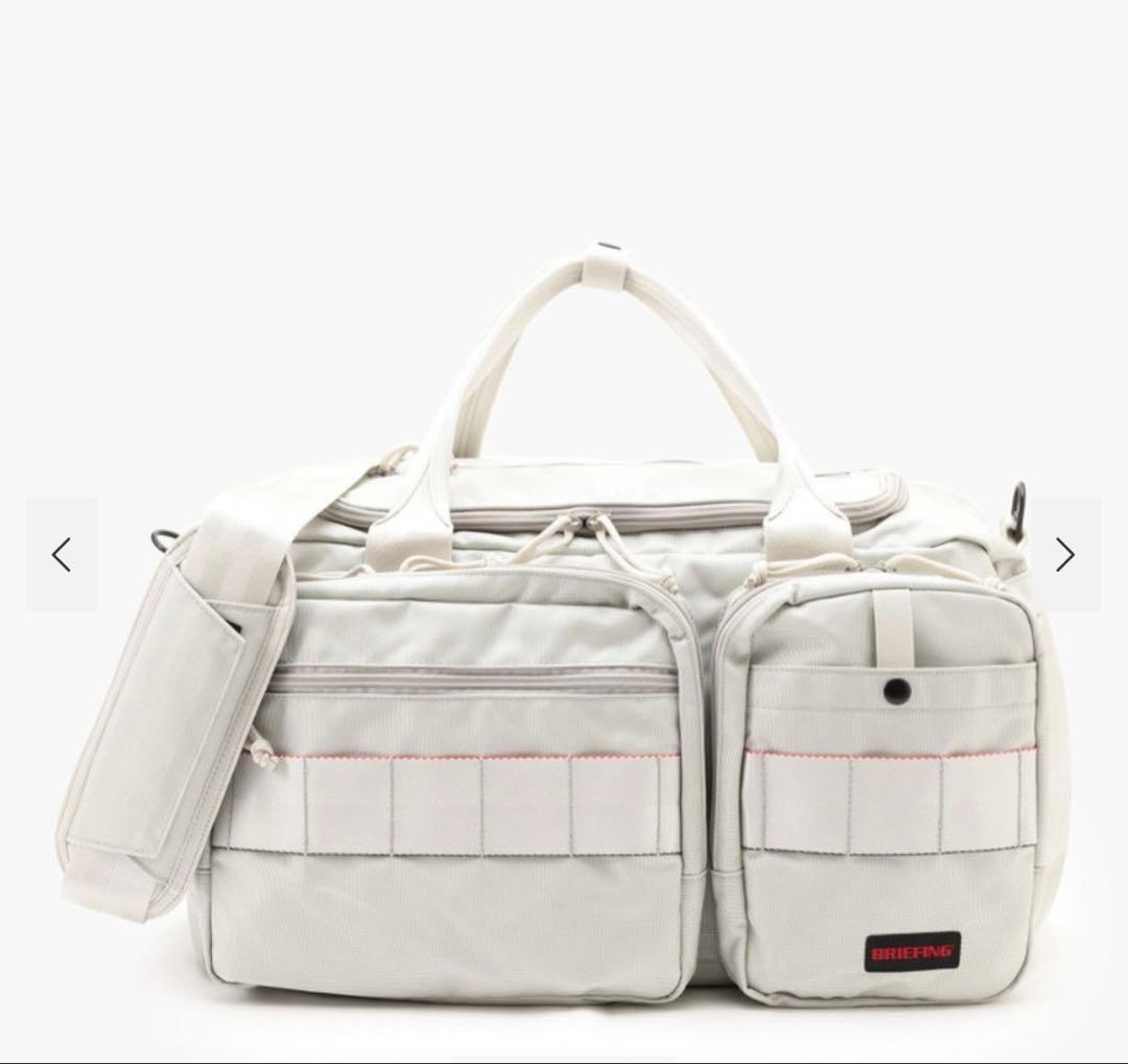 ブリーフィング　ボストン　ゴルフ　シルバー　ホワイト