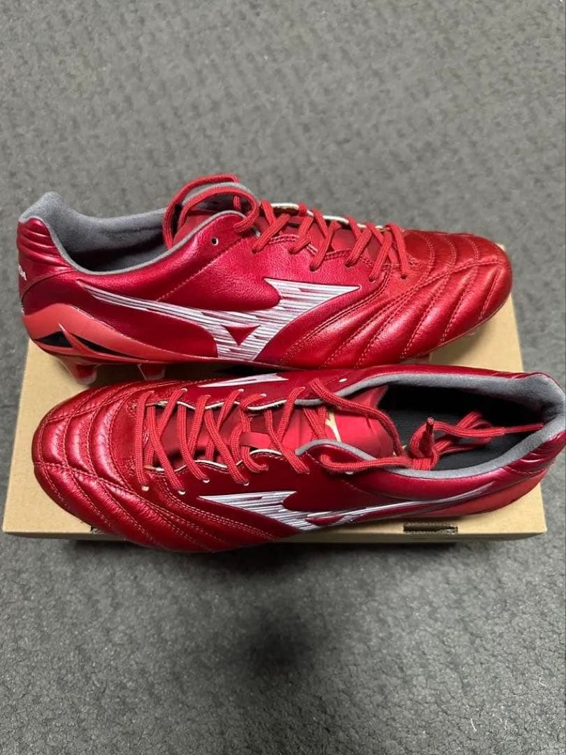 ミズノ モナルシーダ NEO III ELITE【ルビーレッド×ホワイト】新品
