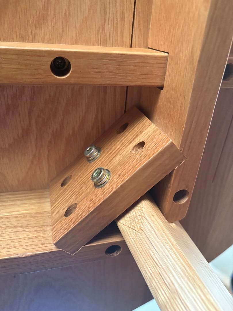 【直接引き取り希望】ダイニングテーブル 4人用 丸テーブル天然木円形