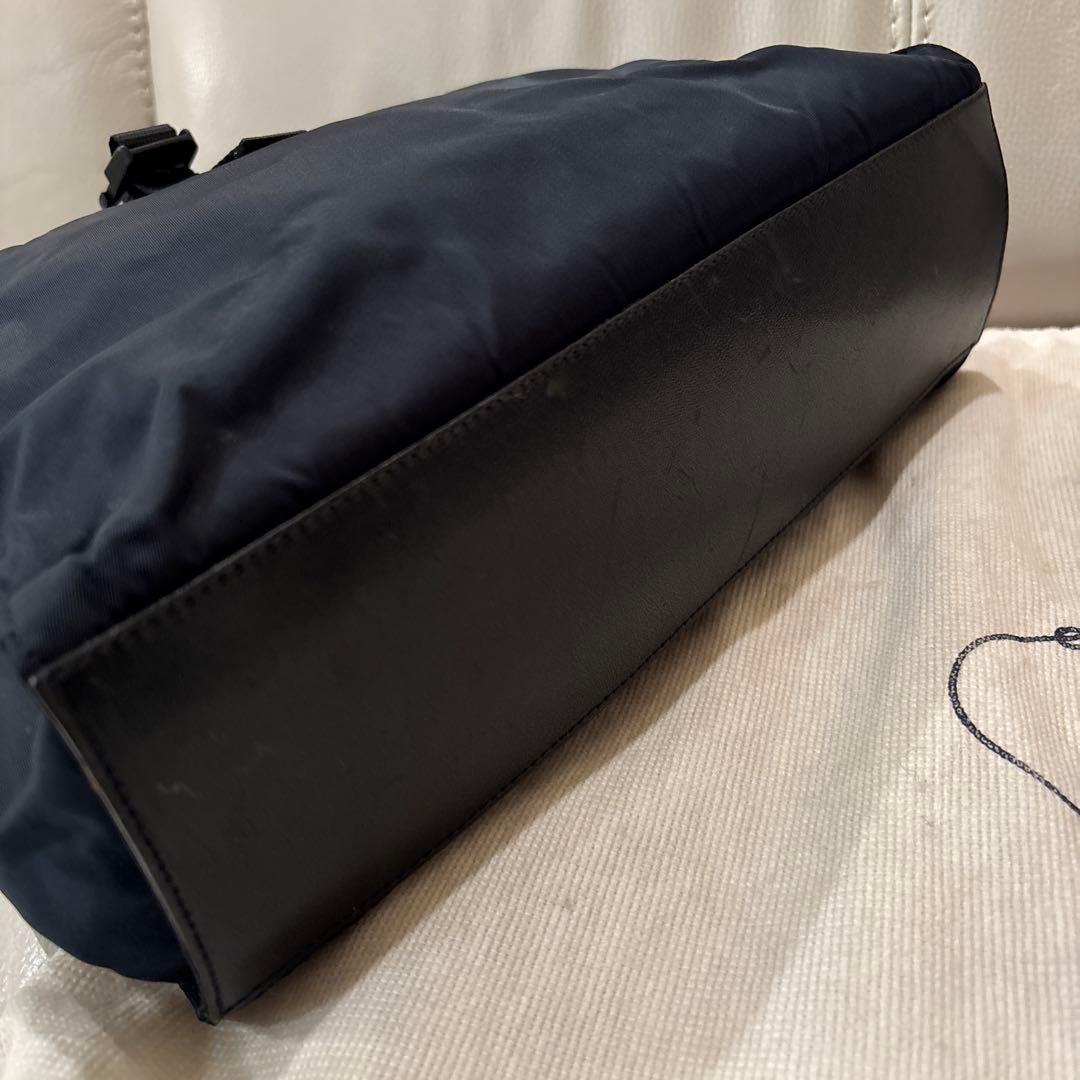 PRADA 黒 ナイロン トートバッグ