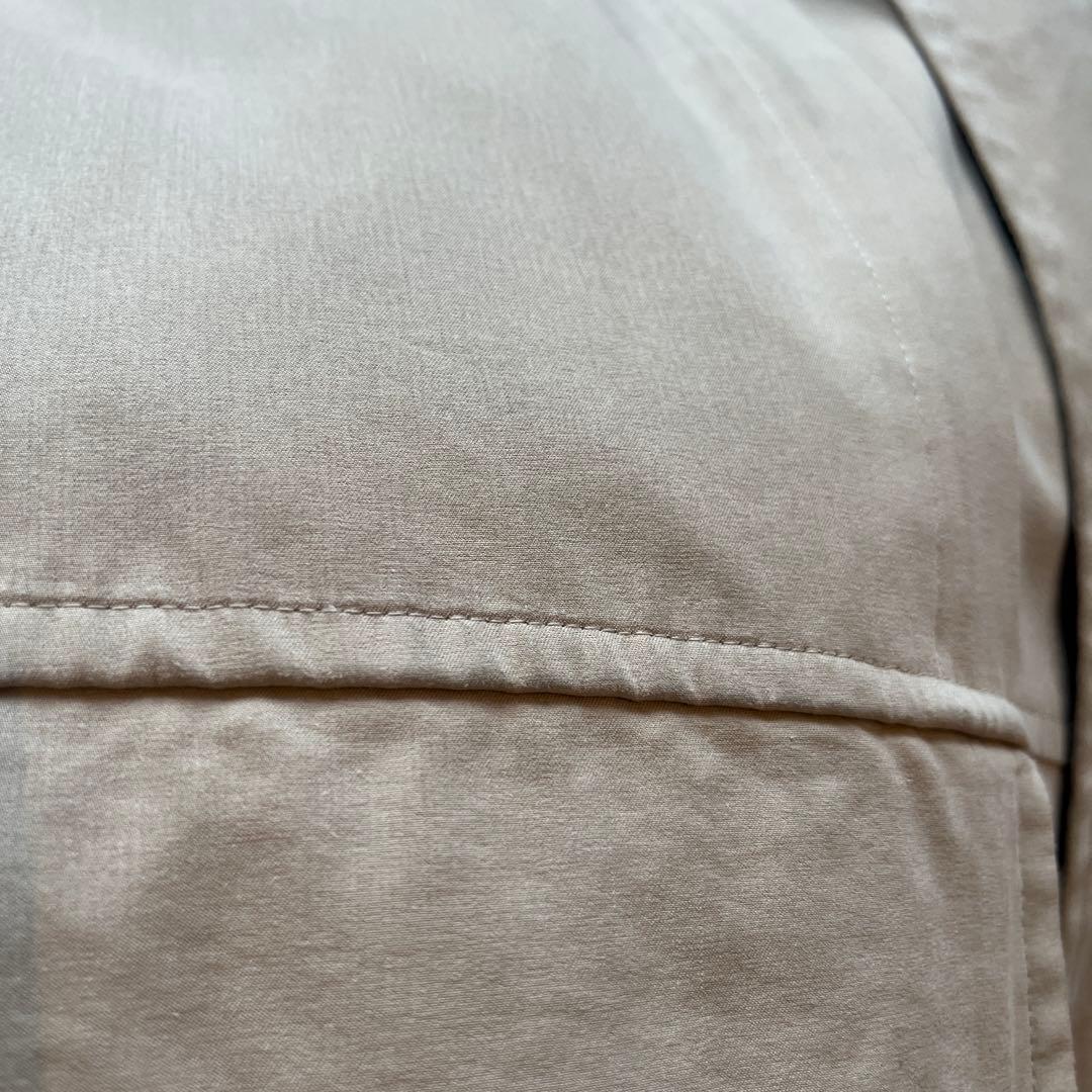 バーバリー　スタンドカラーコート　ノバチェック　ダウンライナー　ベージュ