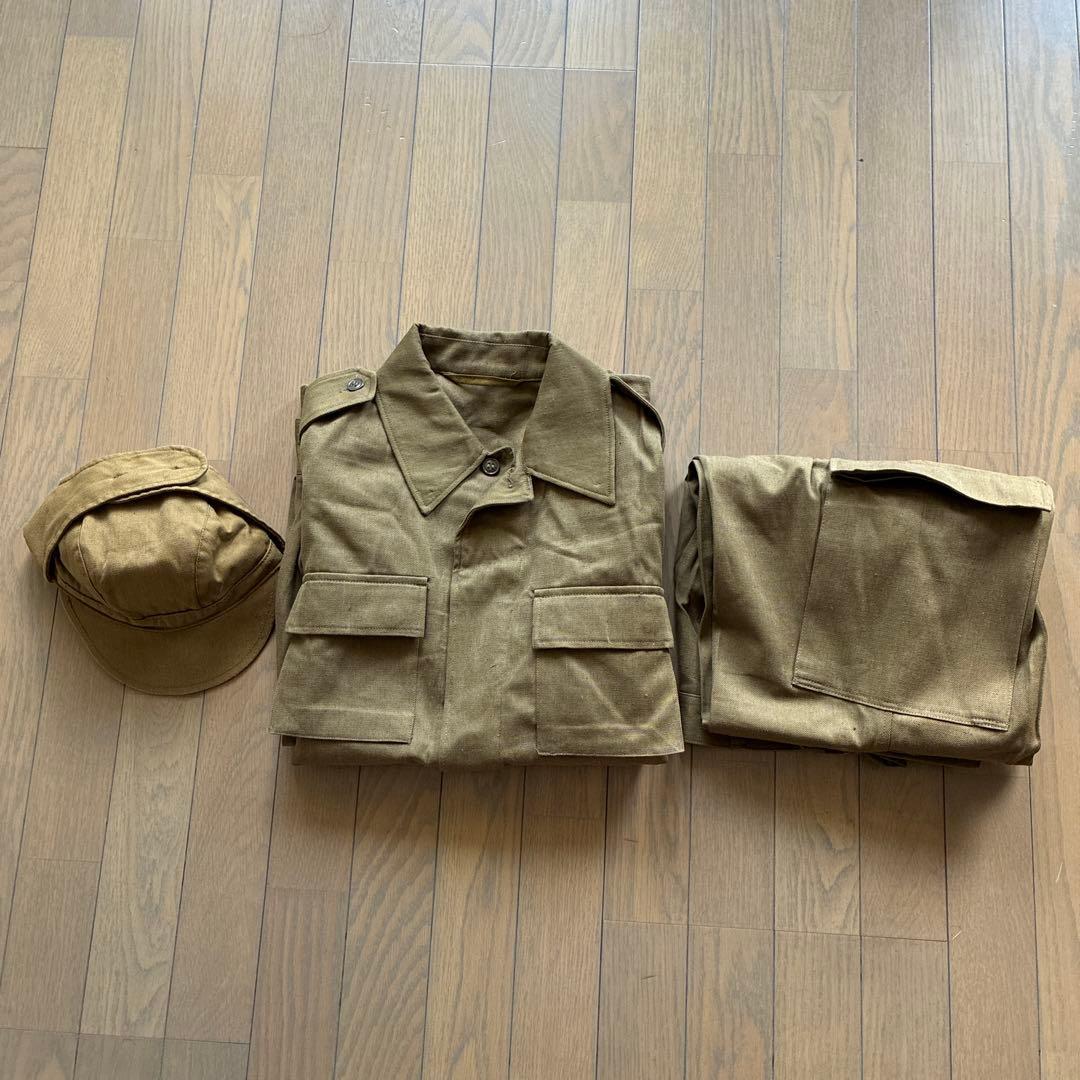 ソ連製 アフガンカ　48-3 上下+帽子
