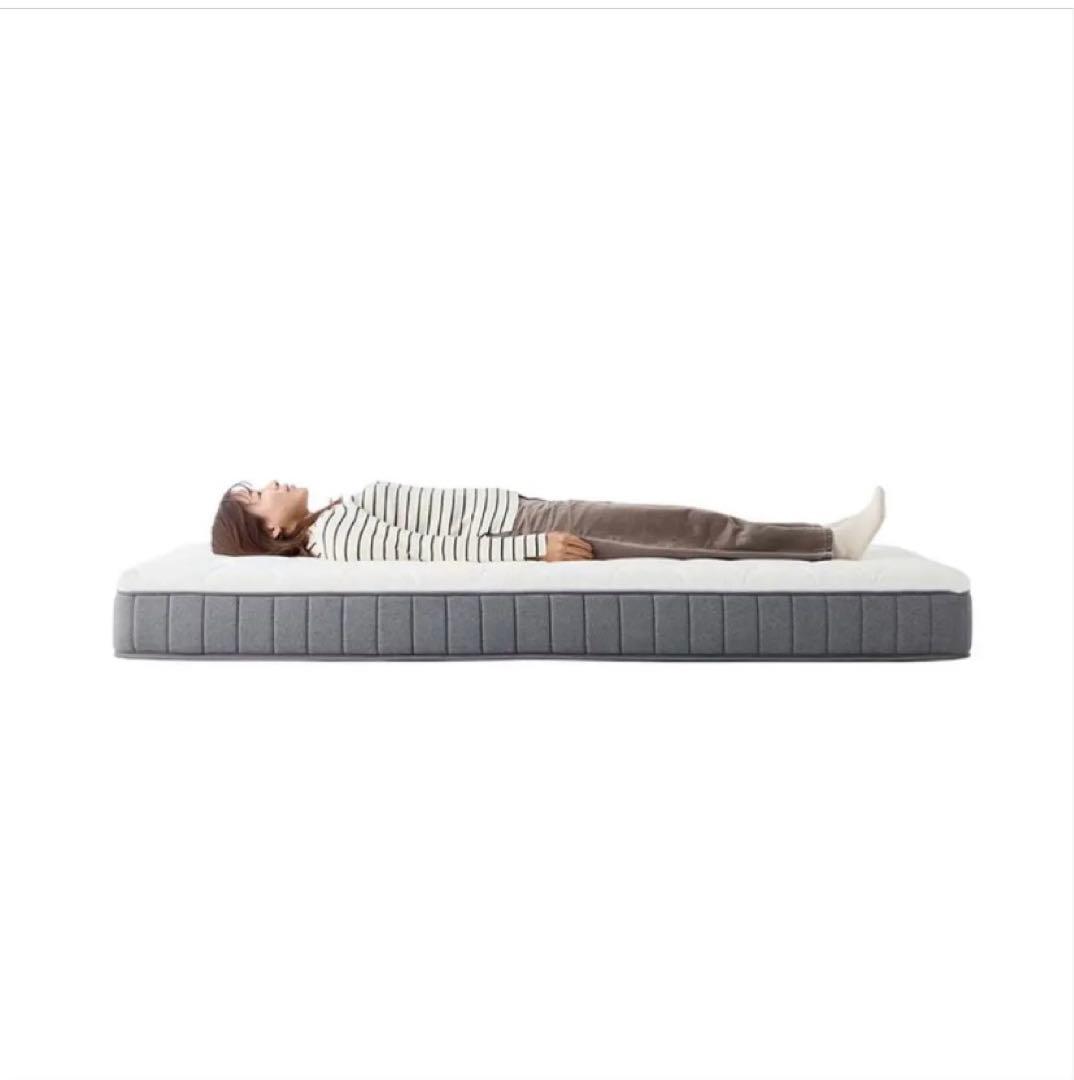 ベルメゾン　ダブル　新品　ぐっすり眠るを考えた超高密度ポケットコイルマットレス