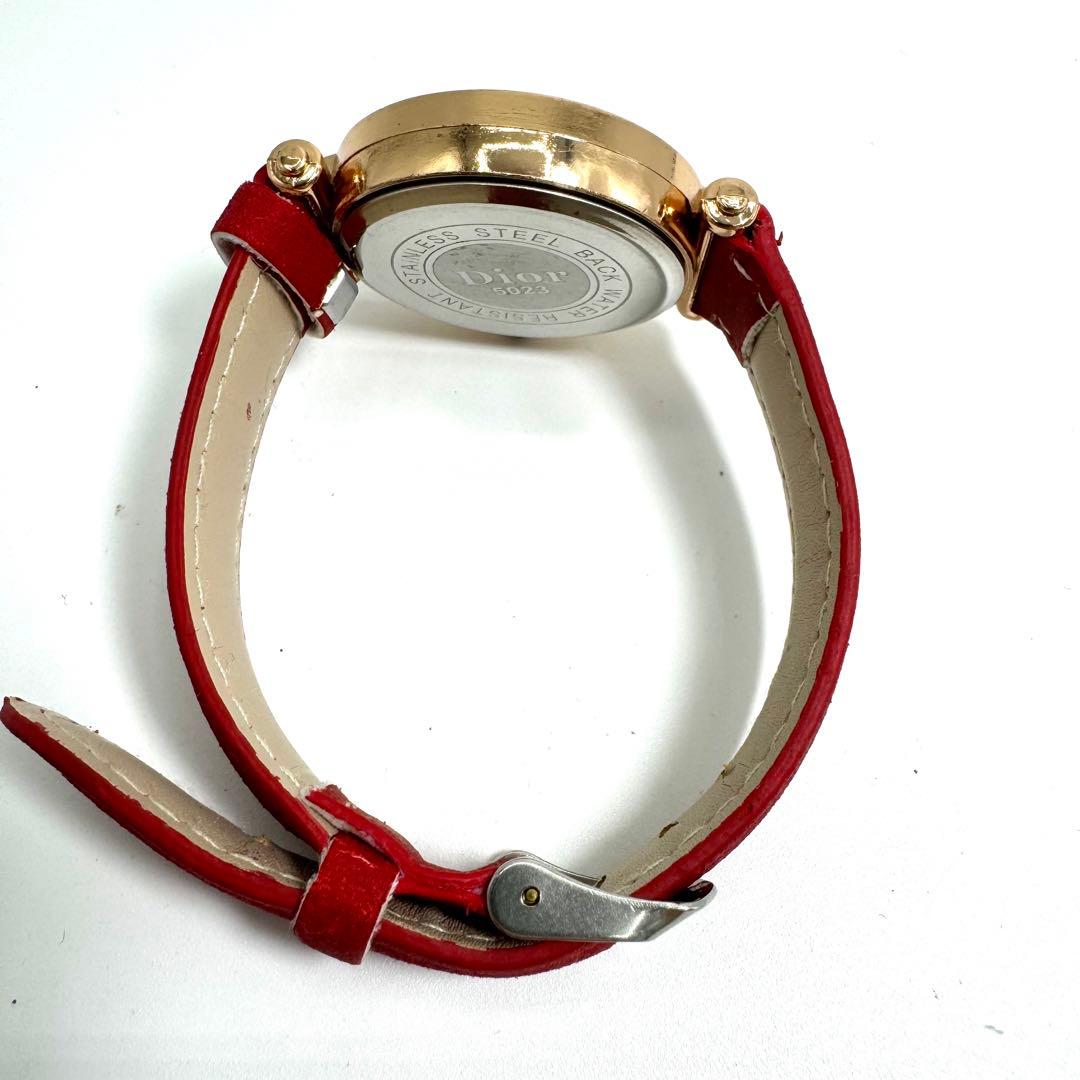 【稼働】美品 Christian Dior クォーツ 腕時計 星空 ラウンド
