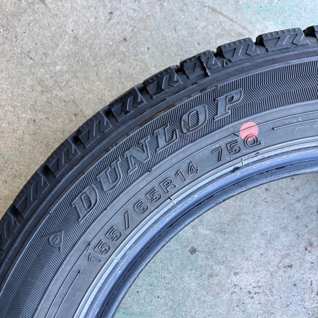 155/65R14 4本セット WINTERMAXX WM02ダンロップ