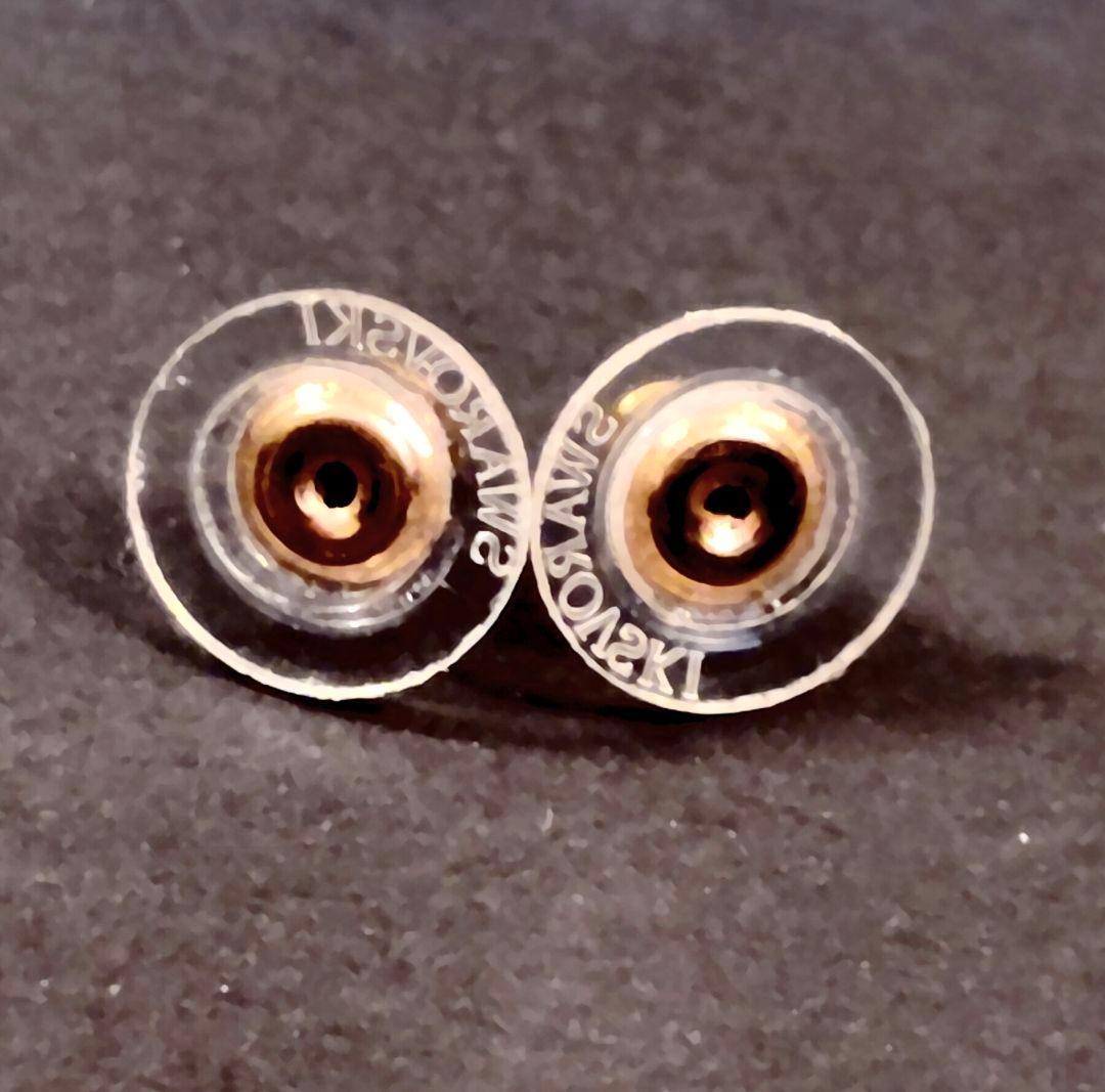 【極美品】SWAROVSKI symbolic 月と星 ピアス