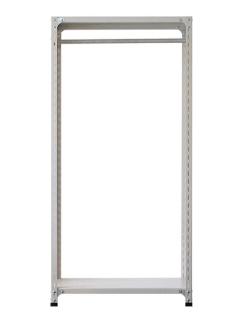 クリスハート 工業用スチールシェルフ ハンガータイプ・アイボリー