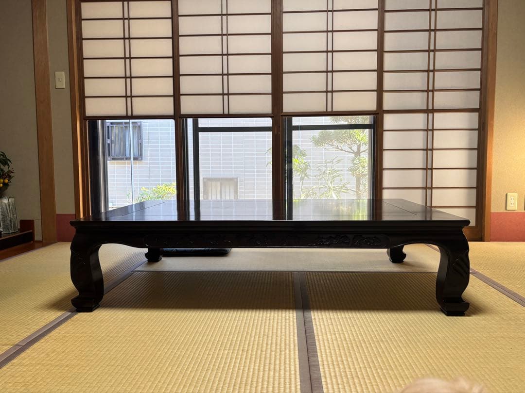 紫檀　座卓