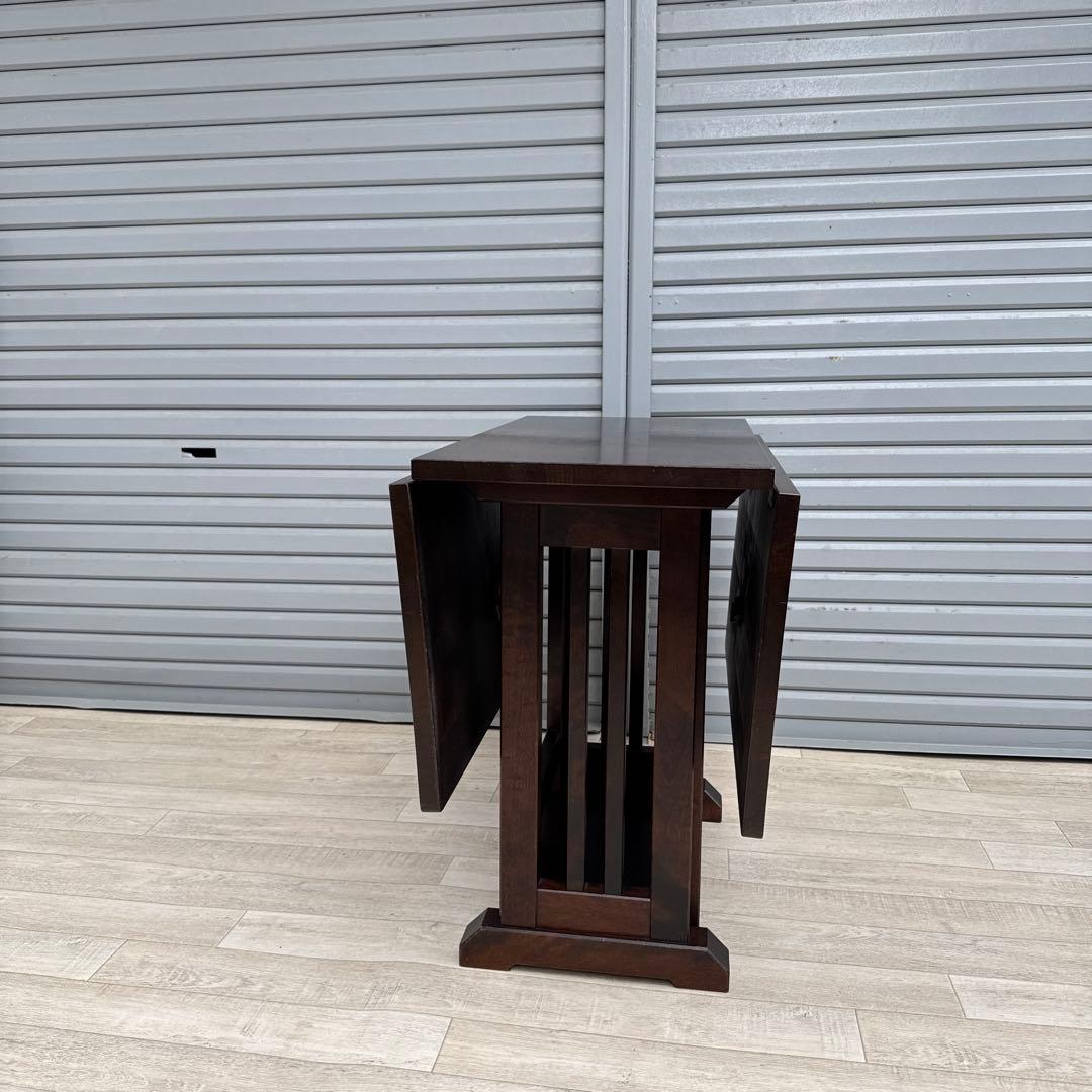 北海道民芸家具 ダイニングテーブル　バタフライ　折りたたみテーブル　北民