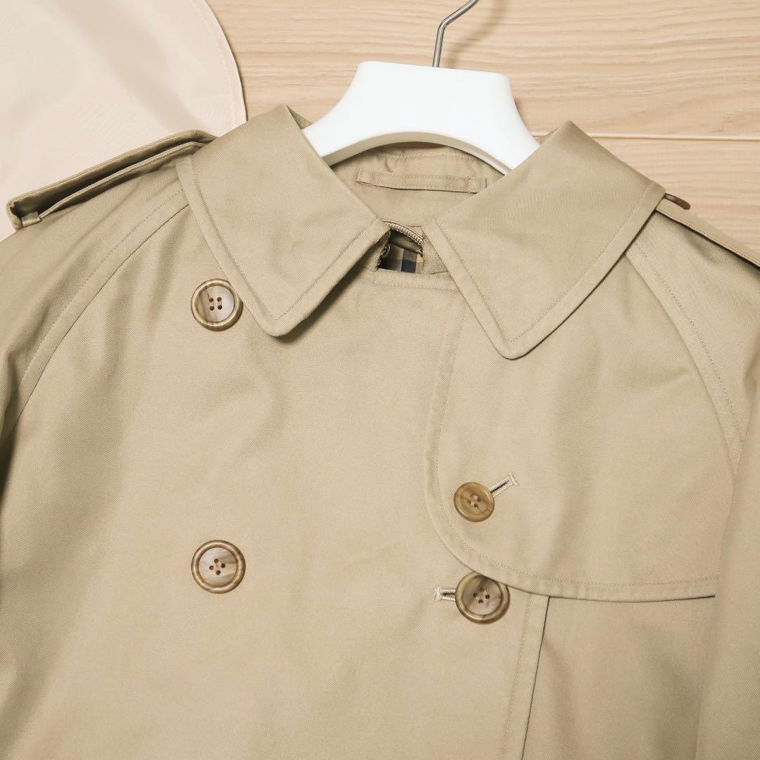 貴重極美品 ビンテージ バーバリー トレンチコート BURBERRY ロング丈
