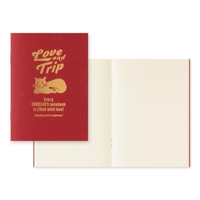 新品トラベラーズノート パスポート LOVE AND TRIP レッド 新品