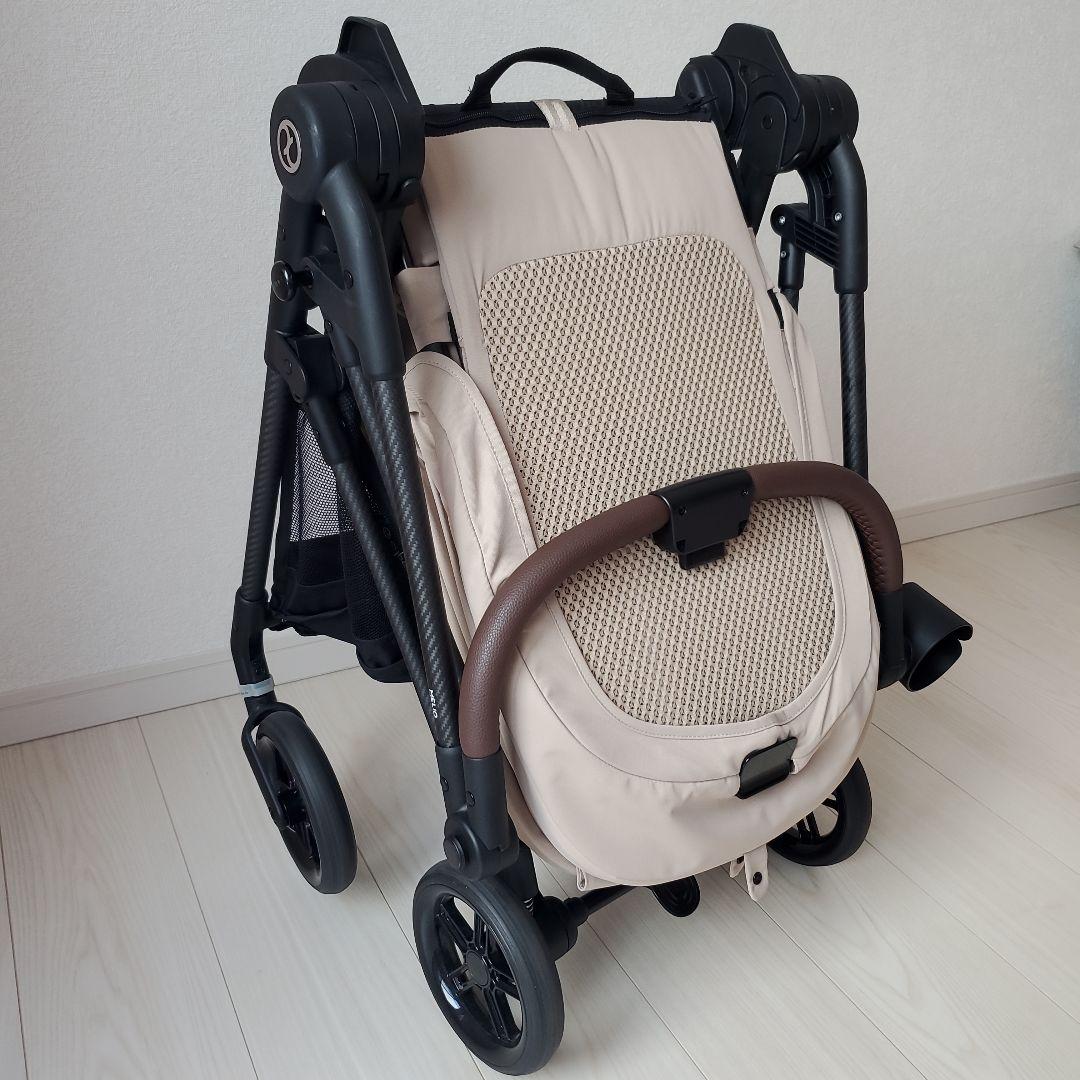 サイベックス　メリオカーボン　2024　ソルテベージュ　ベビーカー　cybex