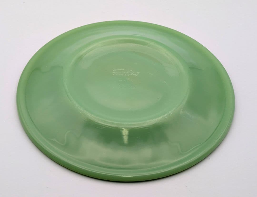 ファイヤーキング サラダプレート 初期GLASS刻印 　4枚セット ジェダイ