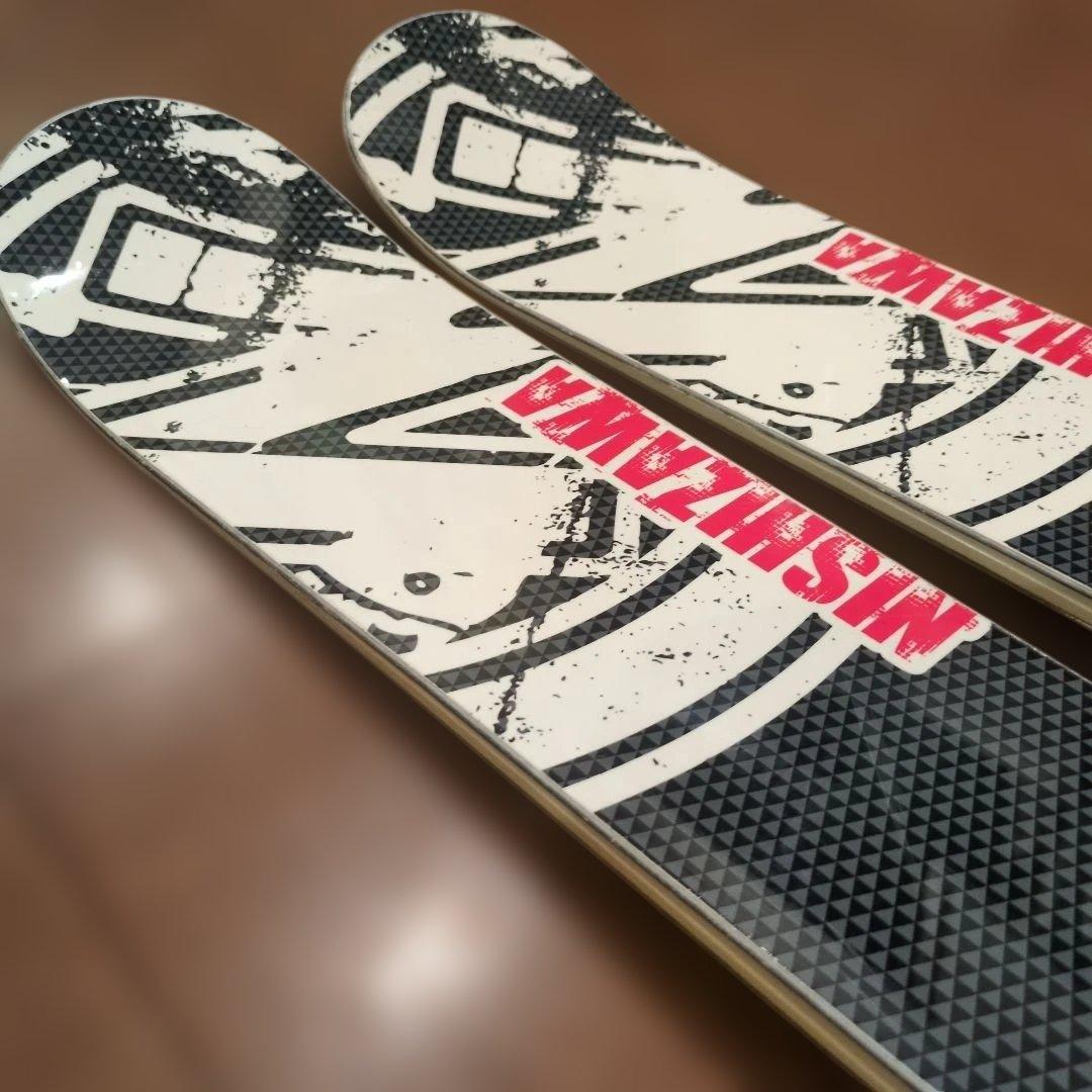 [送料無料] NISHIZAWA 123cm ツインチップミッドスキーTRUST