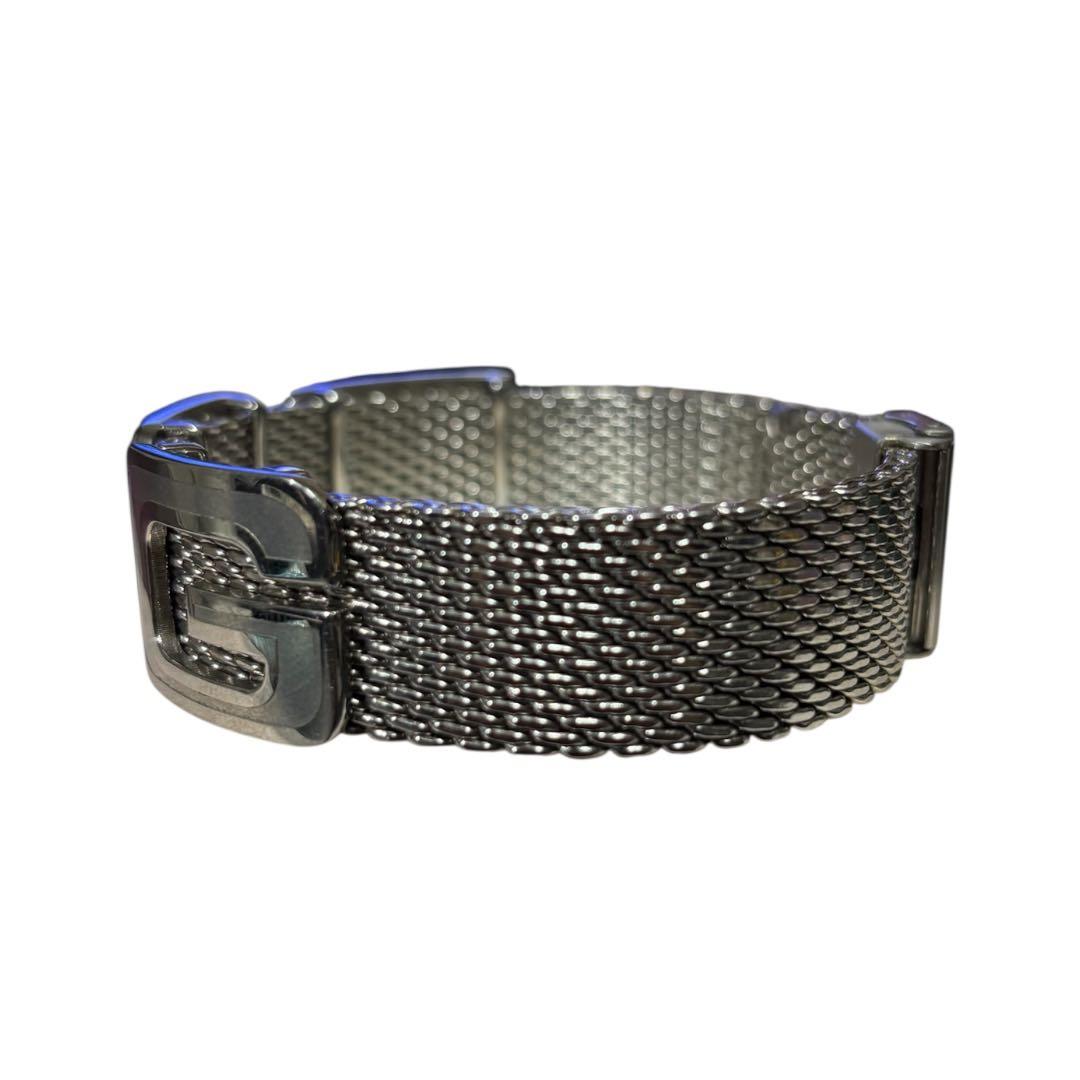 DOLCE&GABBANA ステンレス ロゴ シルバー ブレスレット